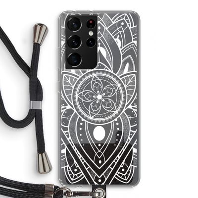It's Complicated: Samsung Galaxy S21 Ultra Transparant Hoesje met koord