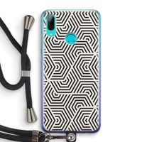 Magic pattern: Huawei P Smart (2019) Transparant Hoesje met koord