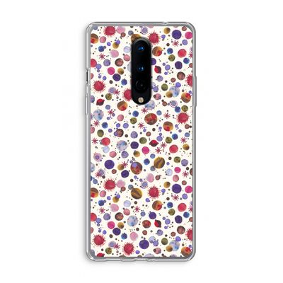 Planets Space: OnePlus 8 Transparant Hoesje
