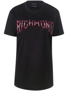 Shirt ronde hals Van John Richmond zwart