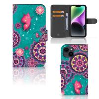 iPhone 15 Hoesje Cirkels en Vlinders