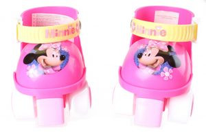 Disney Minnie Mouse Rolschaatsen met Bescherming Meisjes Roze/Wit maat 23 27
