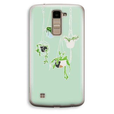 Hang In There: LG K10 (2016) Transparant Hoesje