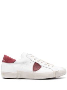 Philippe Model Paris colour-block panelled leather sneakers - Blanc