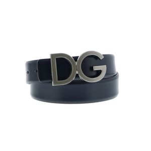 Dolce Gabbana Riem Blauw Leder