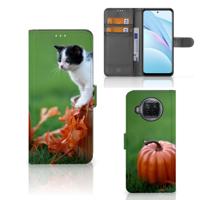 Xiaomi Mi 10T Lite | Telefoonhoesje | Met pasjeshouder | Kitten