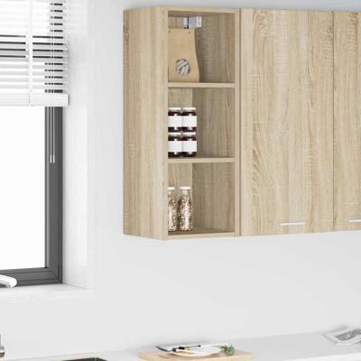Hangkast Riga Sonoma Eiken 30 x 29,5 x 80 cm Bewerkt hout Hangkast Riga Sonoma Eiken 30 x 29,5 x 80 cm Bewerkt hout