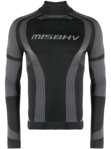 MISBHV logo-print compression top - Noir