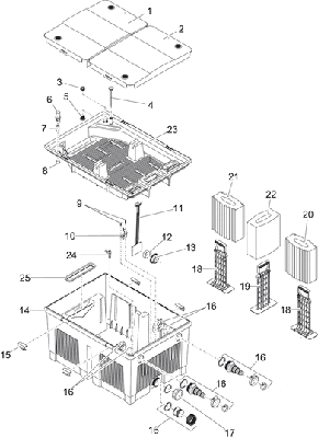 OASE Onderdelen BioSmart 36000 / Set 20000-36000 PVC nippel grijs 1/2''