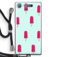 Waterijsje: Sony Xperia XZ1 Transparant Hoesje met koord