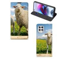 Motorola Moto G100 | Hoesje maken | Schaap en Lammetje