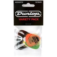 Dunlop PVP112 Acoustic Pick Variety Pack plectrum set 12 stuks - thumbnail