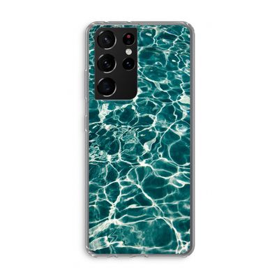 Weerkaatsing water: Samsung Galaxy S21 Ultra Transparant Hoesje