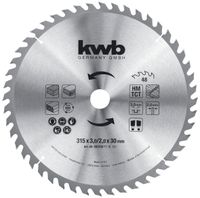 KWB Spaanplaat-cirkelzaagblad | Ø 315 x 30 mm - 593159 593159