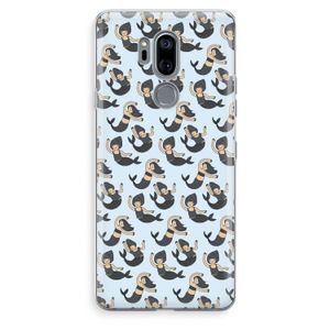 Zeemeermin: LG G7 Thinq Transparant Hoesje