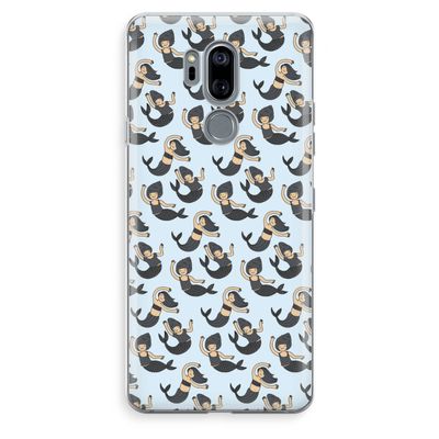 Zeemeermin: LG G7 Thinq Transparant Hoesje