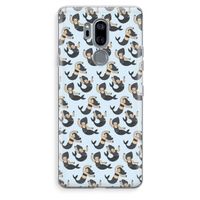 Zeemeermin: LG G7 Thinq Transparant Hoesje