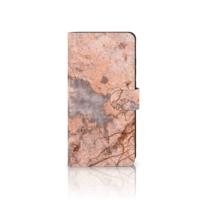 Samsung Galaxy S25 Ultra | Bookcase | Marmer Oranje