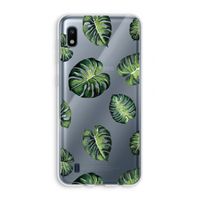 Tropische bladeren: Samsung Galaxy A10 Transparant Hoesje