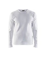 Blaklader T-shirt lange mouw 3314-1032 wit mt XL - thumbnail