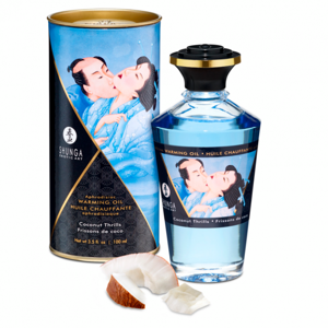 Shunga -Verwarmende Massage Olie 100ml (eetbaar)