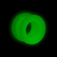 "Glow in the Dark" Flesh Tunnel Bioflex Tunnels & Plugs