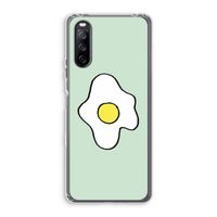 Spiegelei: Sony Xperia 10 III Transparant Hoesje
