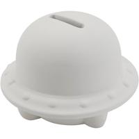 Creativ Company Dierenspaarpot, ufo, afm 9x9x8 cm, 6 stuk/ 1 doos