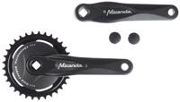 Miranda  alfa 1 crankstel 33t 3/32“+disc 9.2cm zwart
