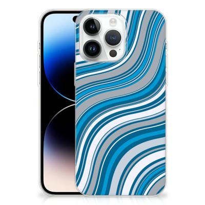 iPhone 14 Pro Max | TPU bumper | Waves Blue