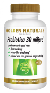 Golden Naturals Probiotica 30 Miljard Capsules