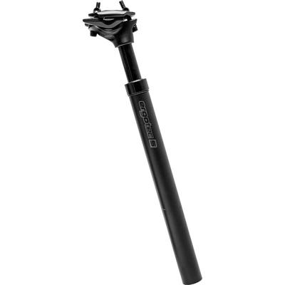 Ergotec zadelpen verend sp-10.0 ø31.6mm / 350mm 45/100 zwart