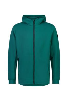 Mons Royale Arcadia Merino Fleece Hoody Heren Vest Evergreen L