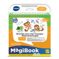 VTech MagiBook Activiteitenboek - Woordjes leren met vriendjes - Nederlands/Engels - thumbnail