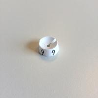MB wit/zwart 9 voor op kledinghanger
