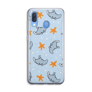 Manta: Samsung Galaxy A40 Transparant Hoesje