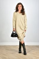 Extreme Cashmere jurk Merlin 187 Beige