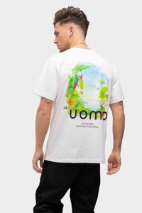 24 Uomo Paradise 2.0 T-shirt Wit - Maat XS - Kleur: Wit | Soccerfanshop