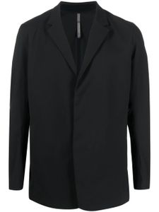 Veilance blazer droit à revers cranté - Noir