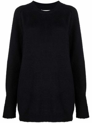 Maison Margiela pull à col ras-de-cou - Noir