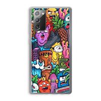 Vexx Mixtape: Samsung Galaxy Note 20 / Note 20 5G Transparant Hoesje