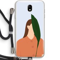 Leaf: Samsung Galaxy J7 (2017) Transparant Hoesje met koord