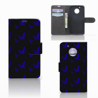 Motorola Moto G5 Telefoon Hoesje Vlinder Patroon - thumbnail