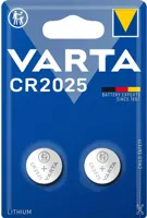 Varta CR2025 Lithium 2-pack Batterijen