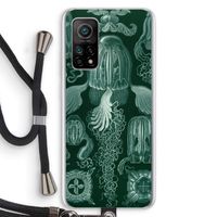 Haeckel Cubomedusae: Xiaomi Mi 10T 5G Transparant Hoesje met koord