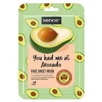 Sence Gezichtsmasker You Had Me At Avocado - 1 stuk - thumbnail