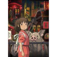 Spirited Away Jigsaw Puzzle Stained Glass The Other Side of the Tunnel (500 pieces)