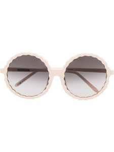 Linda Farrow lunettes de soleil Nova LFL 1354 - Tons neutres