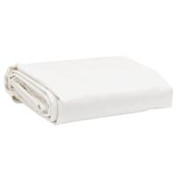 VidaXL Dekzeil 650 g/m² ø 2,2 m wit