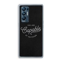 Capable: Oppo Find X3 Neo Transparant Hoesje